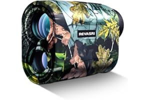 REVASRI Hunting Rangefinder | 1200 Y Range Measurement, 6x Magnification | Speed, Accuracy, Angle, Straight, Height, Horizontal Multifunction Range finder for Hunters