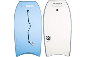 Gul Response Adult Unisex 42 Bodyboard - Bright Design Boogie Board with Durable Finish - Leash Included