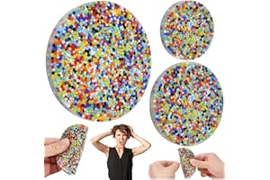 Kleemeiero 3 PCS Picky Pad | Juguete Anti-Estrés para Adultos | Juego Sensorial para Manejo del Estrés | Fidget Toy Skin Picking | Juguete para Apretar para Adultos Alivio del Estrés y la Ansiedad