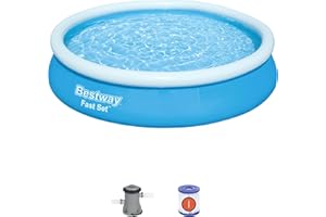 BESTWAY Piscina Fast Set Redonda con Depuradora Ø 366 x 76 cm.