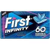 First Infinity 60 Dk Nane Aromalı Şekersiz Sakız 27 gr 12 Adet