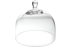 UTOPIA DEALS Utopia Glass Dining R90052-00000-B01006, Cloche en verre de 15 cm (Boîte de 6)