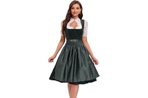 Goxozzy Dirndl Damen,Dirndl,Dirndl für Damen,Dirndl Damen Midi,60cm