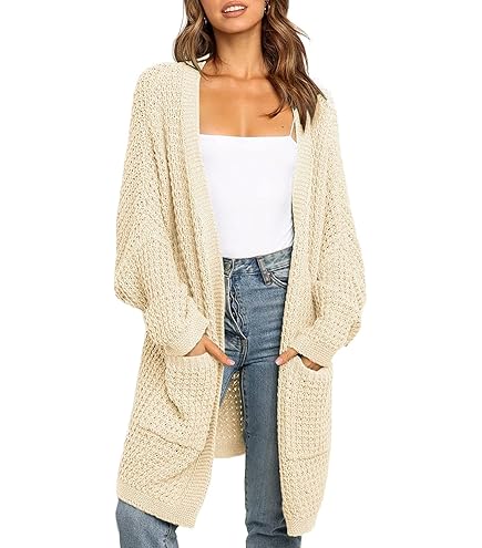 Sweater Leichte Lange Strickjacke Damen Damen Kaschmir Lange Und