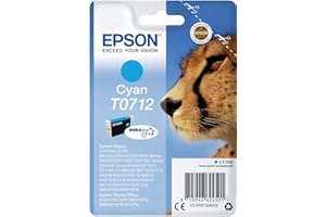 Epson Cartouche d'encre Originale T0712 Cyan