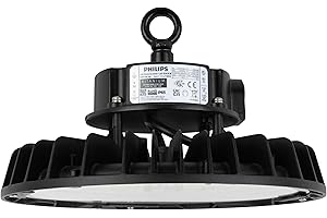 Ledvion - LED High Bay 240W Driver, Regulable, 175lm/W, 42.000Lm, 4000K, IP65, 5 Años de Garantía, Lámpara UFO