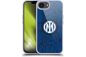 Head Case Designs Licenza Ufficiale Inter Milan Serpente Modelli Custodia in Gel [Protezione di Grado Militare] Compatibile con Apple iPhone 16e E Compatibile con MagSafe