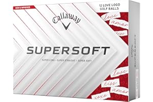 Callaway Balle de Golf Ultra Douce 2025, édition Love Heart, Valentine