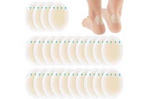 VYZUTR 24 cerotti gel idrocolloidali per tallone, prevenzione vesciche dita, avampiede, protezione tallone