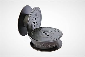 CAM Silver Reed SR100 TABULATOR Black/RED TOP Quality 10 METRE Typewriter Ribbon