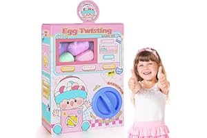 Hioph Vending machine, Claw Machine for Kids,Surprise Eggs for Birthdays, Christmas, Halloween, Easter children's gifts(Pink)