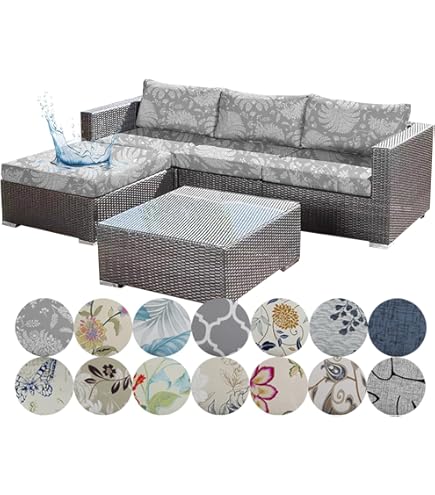 Amazon Cushions For Corner Rattan Furniture Replacement Rattan