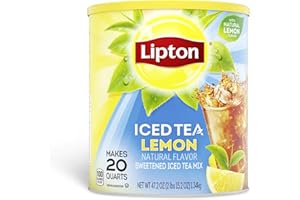Lipton Iced Tea Lemon naturel Makes 20 Quarts. 1,5 kg