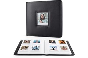 MUZIRI KINOKOO Album fotografico con 288 tasche per fotocamera istantanea Polaroid GO, album di grande capacità in pelle PU per pellicola Polaroid GO, 6,6 x 5,3 cm, collezione di film, album