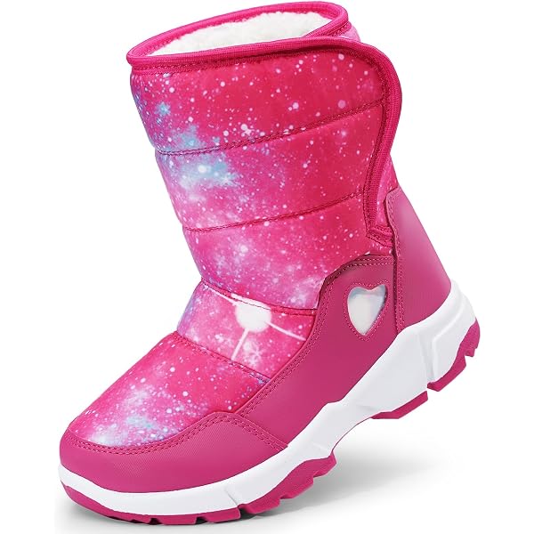 Produktbild von Geox Winterstiefel Mädchen Geox Girls' J Kiddartah Girl A Ankle Boot, Black Dk Silver Geox Mädchen Herbst