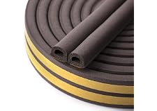 CloudBuyer Self-Adhesive Insulation Doors and Windows Draught Excluder Foam Seal Strip Soundproofing Collision Avoidance Rubb