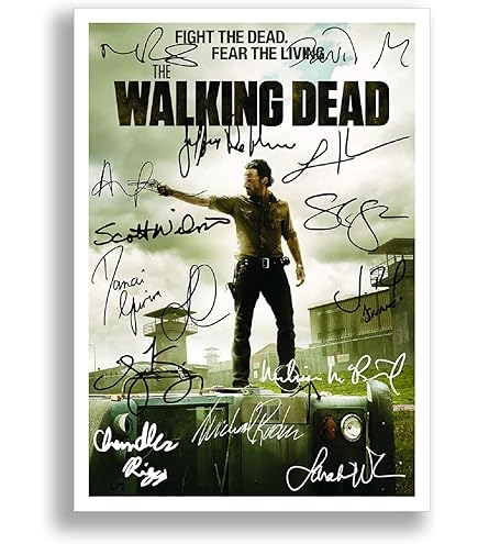 Walking Dead Season 3 Poster 2014 Cryptozoic Walking Dead Season 3