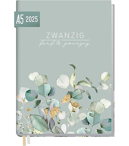 Agenda Settimanale 2025 Häfft - Formato A5 Con Copertina Rigida - Multilingue (EN, FR, IT, ES) - Sostenibile E Pratica - Foto 6