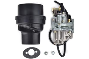 WEIYINGSI Carburateur Boîte à Filtre à air pour LT50 1984-1987 QuadRunner LT-A50 1983-1984 2002-2005 TrailBuddy JR50 1984-2006 ATV Carb