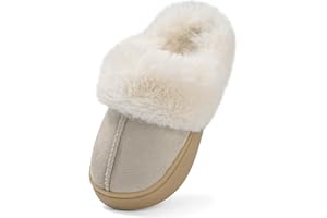 LACOFIA Chaussons Hiver Filles Garçons Pantoufle Peluche pour Enfant Chaussures Chaud de Maison Chausson Antidérapantes Super Doux