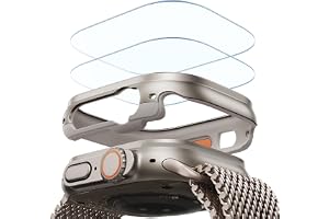 ESR för Apple Watch Ultra 3/Ultra 2/Ultra Case med skärmskydd 49 mm (2025) militärkvalitetsskydd, aluminiumlegering fodral me