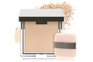 Boobeen Matte Face Finishing Powder, Smooth Setting Pressed Powder Makeup Oil Control Lightweight Long Lasting Makeup Setting Foundation Compact Powder, Soft Focus Effect Translucent Finish