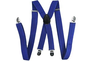 Toocool - Tirantes mujer hombre tirantes suspenders ajustables elásticos baile baile BR-01
