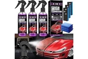 HONGECB 3 In 1 High Protection Quick Car Coating Spray, Ceramic Car Coating Spray, Car Ceramic Coating Agent, Car Polish Quick Coat, Car Wax Polish Spray for Cars (Most Popular Pack/Pack 3)
