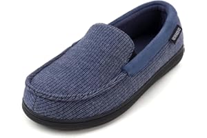 ULTRAIDEAS Męskie kapcie Carver Power Loafer House Shoes Memory Foam