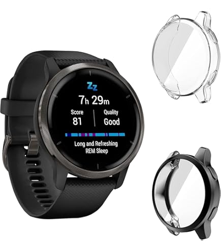 4 Pellicole Vetro Temperato Per Garmin Venu 2 - Durezza 9H, Anti-graffi, Facile Installazione, Senza Bolle - Foto 6