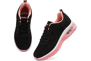 Topwolve Running Shoes Women's Cushion Walking Trainers Lightweight Breathable Mesh Athletic Sneakers Ladies Sports Tennis Shoes