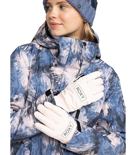 Roxy Freshfield – Gants De Ski Femme Chaleur WarmFlight X2 – Étanche Recyclé – Pouce Essuie-Masque & Écran Tactile