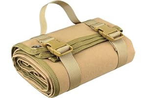 DONGKER AILOVA Tappeto Tiro Tattico, Tappetini Tiro Arrotolabili Caccia Durevoli Imbottiti Tattici