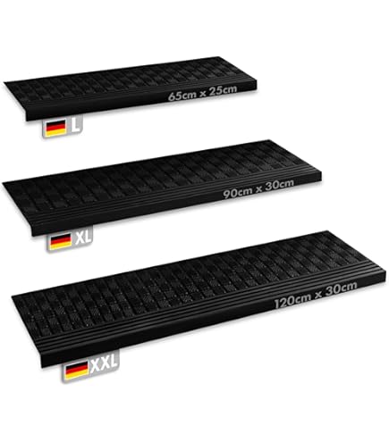 Tapis De Marches D'escalier 15 Pcs Anthracite 56x17x3 Cm VidaXL | Leroy