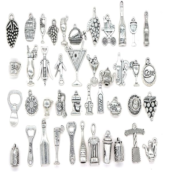 Noaxylic 51-teilige Weinglas-Anhänger – Individuelle Glasmarkierer Für Partys