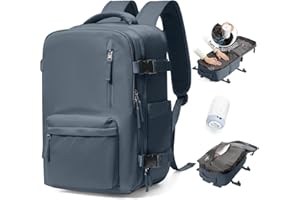 BJLFS Próżniowy Plecak Bagaż Podręczny Samolot Ryanair 40x20x25 Plecak z pompą Bagaż Podręczny Damski Próżniowy Plecak Podróżny z uszczelnionym systemem kompresji do podróży