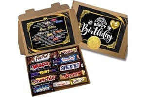 JUST A LITTLE SOMETHING Happy Birthday Chocolate Box | Chocolate Hamper | Birthday Gift | Chocolate Love Gift | Selection Box | For Him | For Her