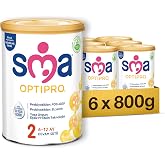 SMA Optipro 2 Continuation Milk (6-12 Months, 800 g) x 6