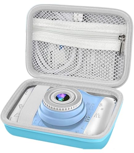 Appareil Photo Instantané Enfant – 8MP, Vidéo 1080P, Impression Noir/blanc, 32Go, Jeux, MP3, Anti-choc, Pour Filles/garçons 2-12 Ans, Cadeau Noël