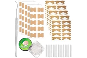 KEWUF 150 pezzi Set correttore per unghie incarnite, Strisce raddrizzanti per unghie incarnite senza dolore con sollevatore per unghie, Kit di strumenti per unghie incarnite facili da usare