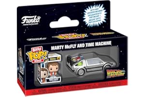 Funko Ritorno al futuro Time Machine (Bitty Pop! Ride) Vinyl Figur Unisex Pop! standard PVC