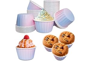 VAIAV Pirottini Muffin Carta Pirottini Cupcake Pirottini Per Cupcake Per Matrimoni Feste Di Compleanno(50 pezzi)