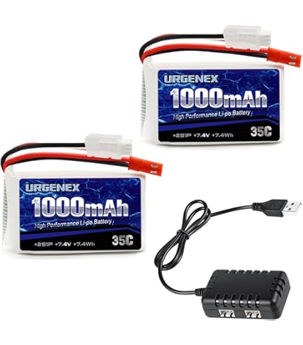 Batería LiPo de 3,7 V 580 mAh AFX-PD100 para C127 Amewi AFXPD100 057 Batería LiPo de 3,7 V 580 mAh AFX-PD100 para C127 Amewi AFXPD100 057