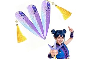 YEAHBOOM Accessori Anime Giocattoli Armi, Pugnali Armi Cosplay, Oggetti di scena Cosplay e Gioielli Fantasy, Accessori per costumi Cosplay Armi per Halloween Carnevale Mascherate Travestimenti (Blu 3)