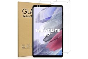 KATUMO [2 Pack] Verre Trempé Protection d'écran pour Samsung Galaxy Tab A7 Lite 8.7 Pouce (SM-T220/T225), sans Bulles Ultra Transparent HD Anti-Rayures Films pour Tablette A7 Lite 8,7"