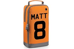 beyondsome Children's Personalised Football Name & Number Boot Bag