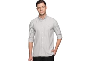 U.S. ELK Men's Button-Down Slim Fit, Casual Shirts for Men | Long Sleeve | Oxford Cotton