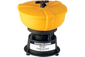 Smartreloader SR737 Nano PRO, Buratto pour Bossoli, idéal pour chasseurs, tireurs de polygone, bijoux, restaurateurs, quincaillerie, polissage rapide, moteur puissant, conteneur 1,75 l