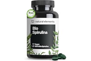 Bio Spirulina Presslinge – 500 Tabletten – vegan, hochdosiert, ohne unnötige Zusätze – in Deutschland produziert