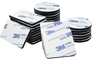 Caremore 30 piezas de cinta adhesiva de doble cara, doble cara extra fuerte, pegamento fuerte, doble cara, cinta de doble cara extra fuerte (30)